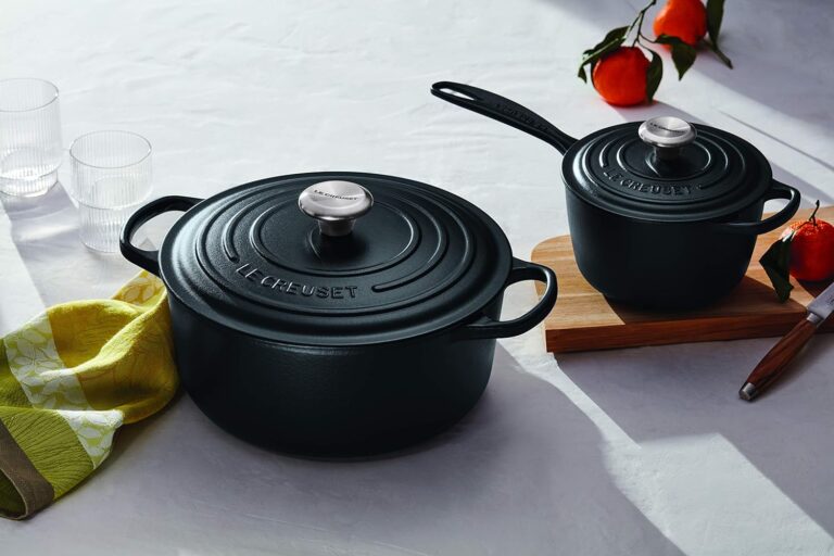 Cocotte garantie à vie : Marque LE CREUSET